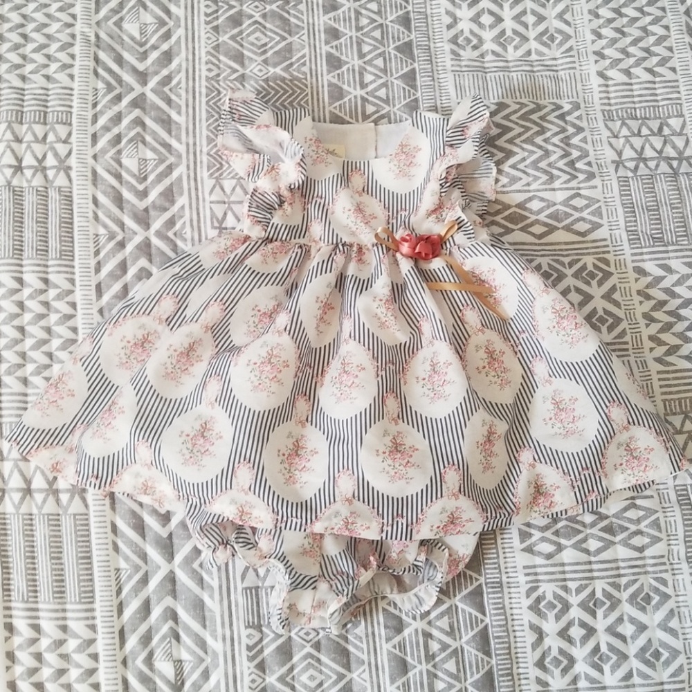 18 month Dillards Dress & Bloomers